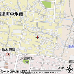 長野県長野市稲里町中氷鉋554-6周辺の地図