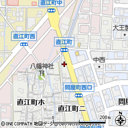 石川県金沢市直江町ニ14-5周辺の地図
