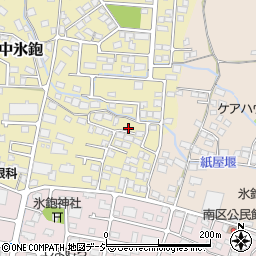 長野県長野市稲里町中氷鉋549周辺の地図