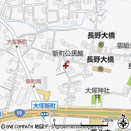長野県長野市青木島町大塚623周辺の地図
