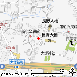 長野県長野市青木島町大塚625周辺の地図