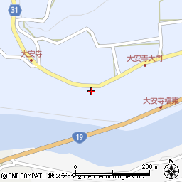 長野県長野市七二会甲80周辺の地図