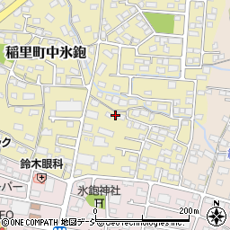 長野県長野市稲里町中氷鉋557周辺の地図