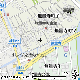 石川県金沢市無量寺町ソ16周辺の地図