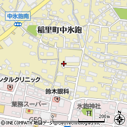 長野県長野市稲里町中氷鉋490-10周辺の地図