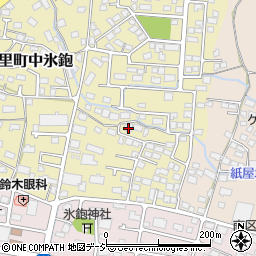 長野県長野市稲里町中氷鉋553周辺の地図