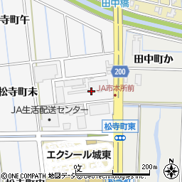 石川県金沢市松寺町未周辺の地図