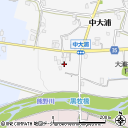 富山県富山市中大浦26周辺の地図
