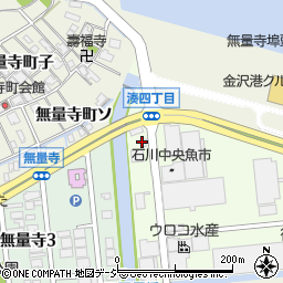 株式会社不動テトラ　金沢営業所周辺の地図