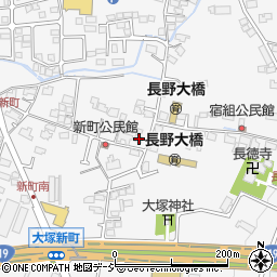 長野県長野市青木島町大塚627周辺の地図