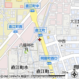 石川県金沢市直江町ニ16-1周辺の地図