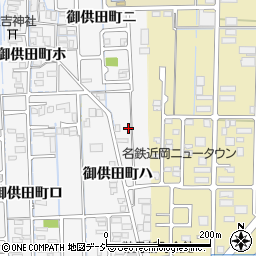 石川県金沢市御供田町ハ27-5周辺の地図