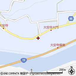 長野県長野市七二会甲69周辺の地図