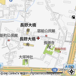 長野県長野市青木島町大塚487周辺の地図