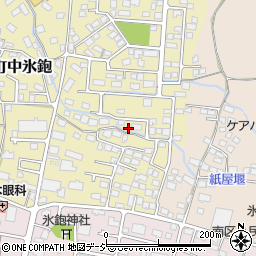 長野県長野市稲里町中氷鉋1031-1周辺の地図