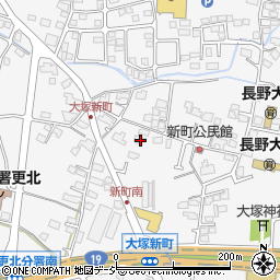 長野県長野市青木島町大塚613周辺の地図