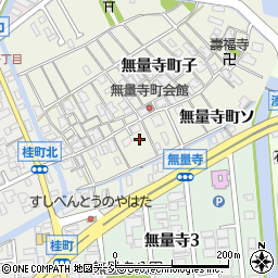 石川県金沢市無量寺町ソ19周辺の地図