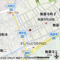 石川県金沢市無量寺町子13周辺の地図