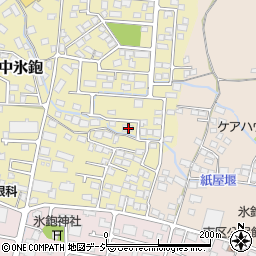 長野県長野市稲里町中氷鉋1030周辺の地図