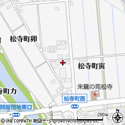 石川県金沢市松寺町寅88周辺の地図
