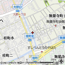 石川県金沢市無量寺町子247周辺の地図