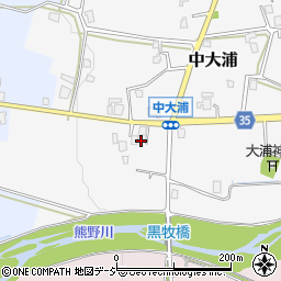 富山県富山市中大浦27周辺の地図