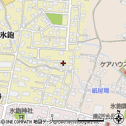 長野県長野市稲里町中氷鉋1022-5周辺の地図