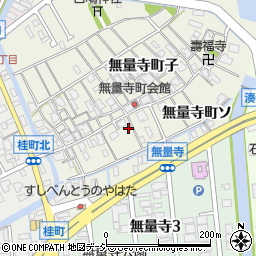 石川県金沢市無量寺町子43周辺の地図