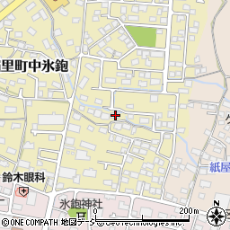 長野県長野市稲里町中氷鉋558周辺の地図