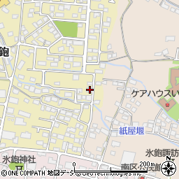 長野県長野市稲里町中氷鉋1022-8周辺の地図