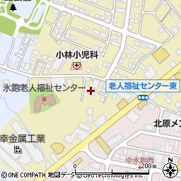 長野県長野市稲里町中氷鉋424-1周辺の地図