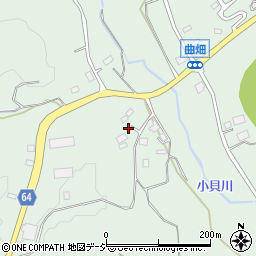 栃木県那須烏山市曲畑155周辺の地図