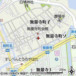 石川県金沢市無量寺町子53周辺の地図