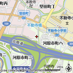 石川県金沢市河原市町ニ周辺の地図