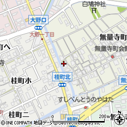 石川県金沢市無量寺町子250周辺の地図