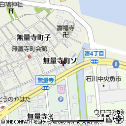 石川県金沢市無量寺町ソ44周辺の地図