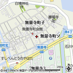 石川県金沢市無量寺町子65周辺の地図