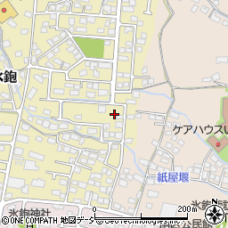 長野県長野市稲里町中氷鉋1022周辺の地図