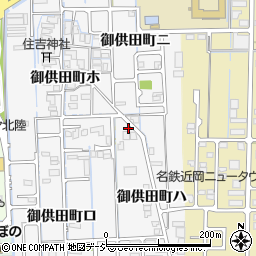 石川県金沢市御供田町ハ19-5周辺の地図