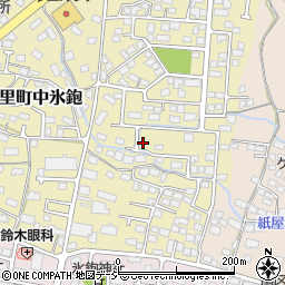 長野県長野市稲里町中氷鉋1025-2周辺の地図