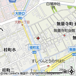 石川県金沢市無量寺町子241周辺の地図