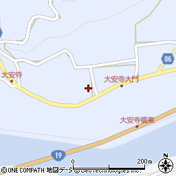 長野県長野市七二会甲91周辺の地図