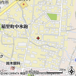 長野県長野市稲里町中氷鉋1001-3周辺の地図
