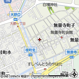石川県金沢市無量寺町子228周辺の地図