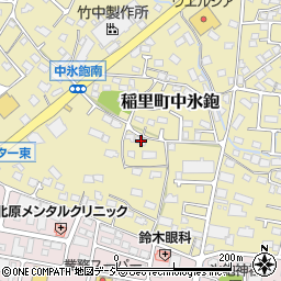 長野県長野市稲里町中氷鉋577周辺の地図