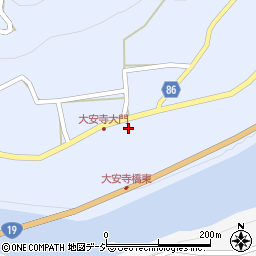 長野県長野市七二会甲29周辺の地図