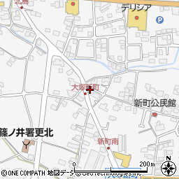 長野県長野市青木島町大塚678周辺の地図