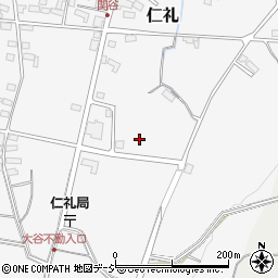 長野県須坂市仁礼町周辺の地図