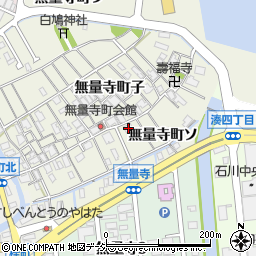 石川県金沢市無量寺町子73周辺の地図