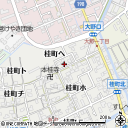 石川県金沢市桂町ヘ8-5周辺の地図